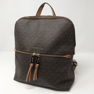 Michael Kors Signature Logo Backpack / Purse